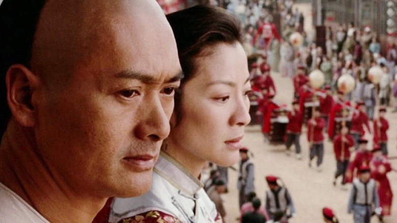 Chow Yun-fat and Michelle Yeoh in Crouching Tiger, Hidden Dragon