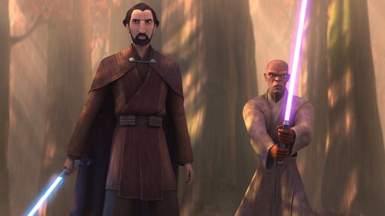 Count Dooku and Mace Windu