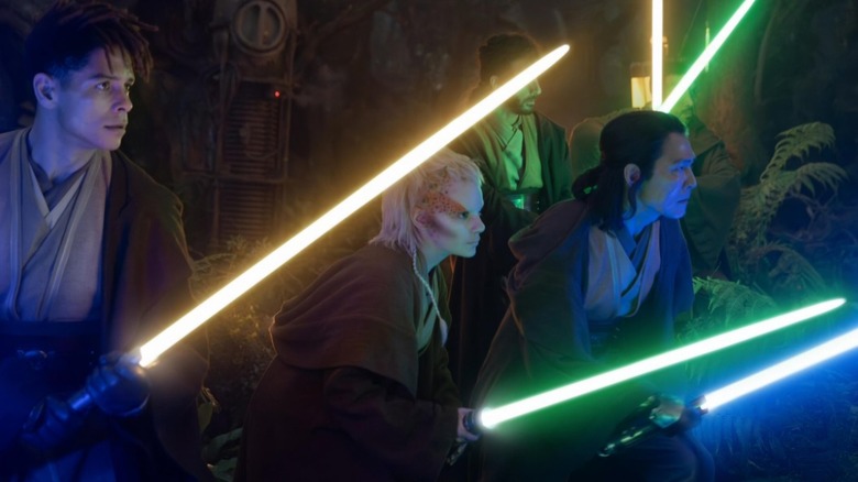 Star Wars: The Acolyte Jedi lightsabers