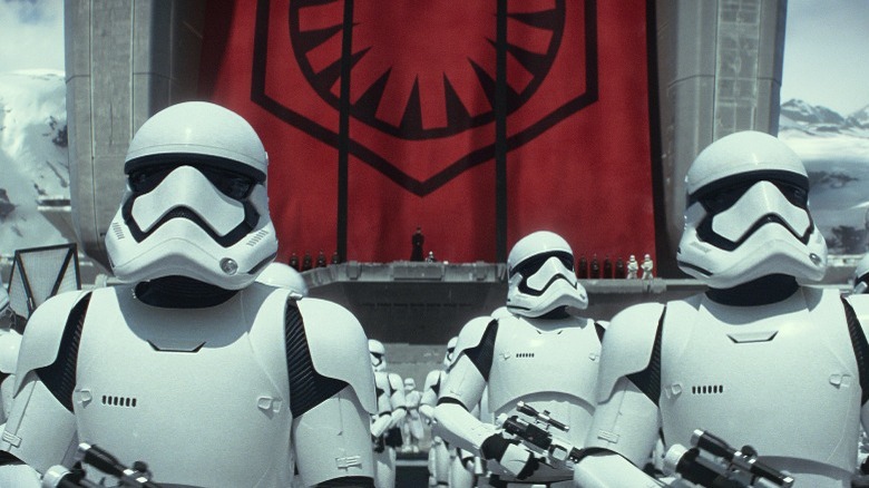 Stormtroopers in The Force Awakens