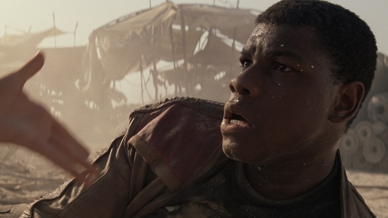 John Boyega in The Force Awakens