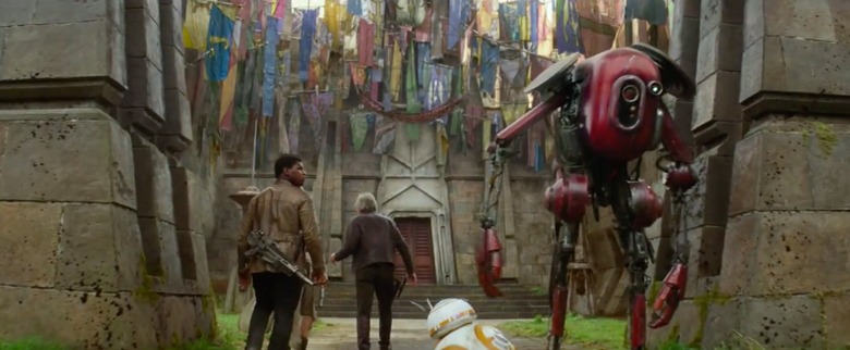 Maz Kanata's castle Star Wars: the Force Awakens