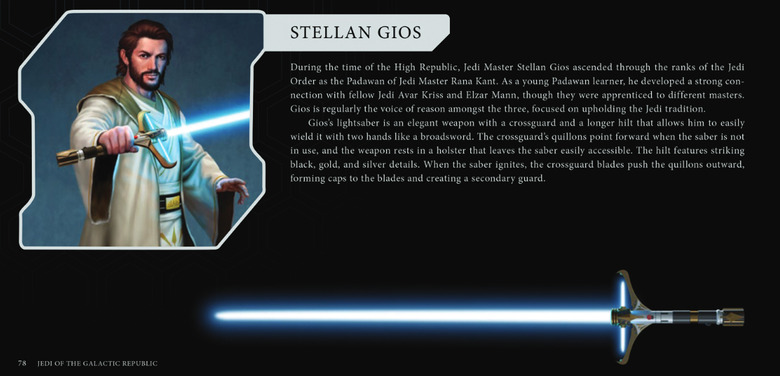 Star Wars: The High Republic - Stellan Gios Lightsaber