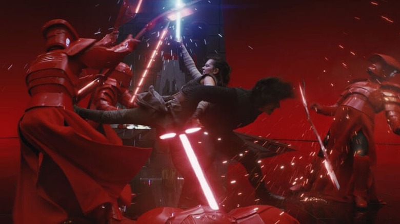 Star Wars: The Last Jedi fight