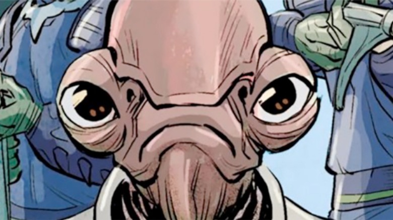 Aftab Ackbar staring