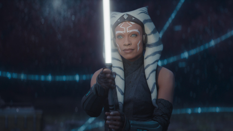 Rosario Dawson as Ahsoka Tano in Ahsoka 