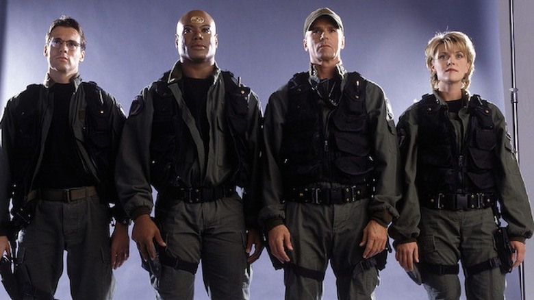 The cast of Stargate SG-1