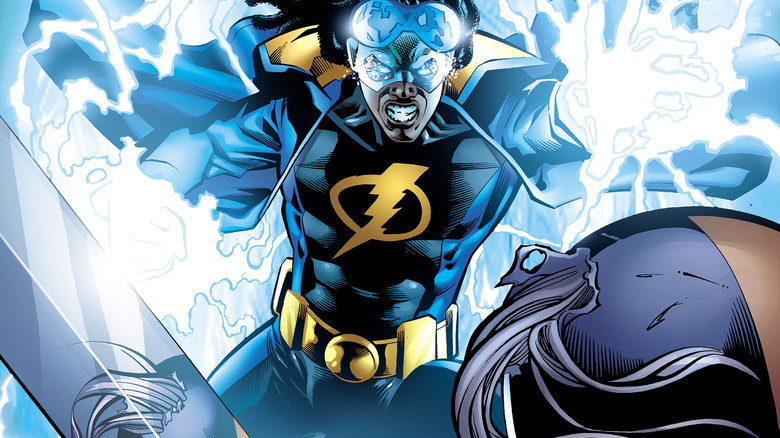 Static Shock angry