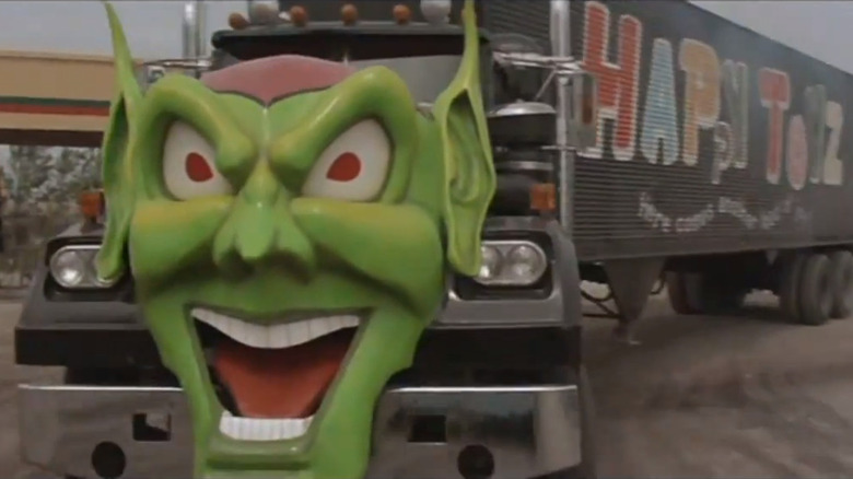 The Green Goblin truck in Maximum Overdrive