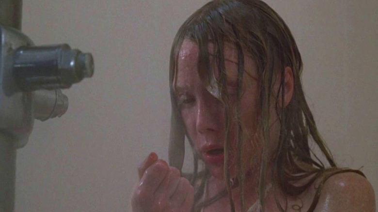 Sissy Spacek in shower