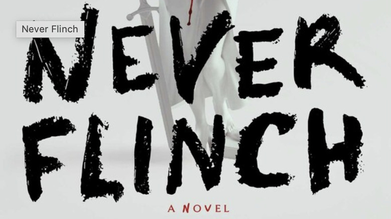 Title Treatment for Steven King's novel never trembling