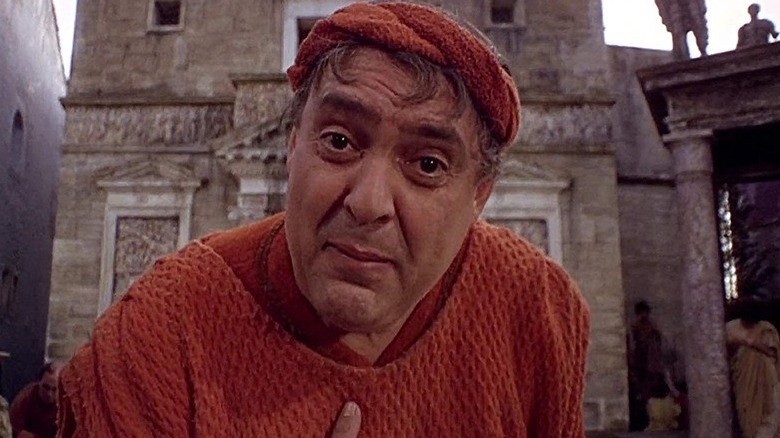 Zero Mostel bowing