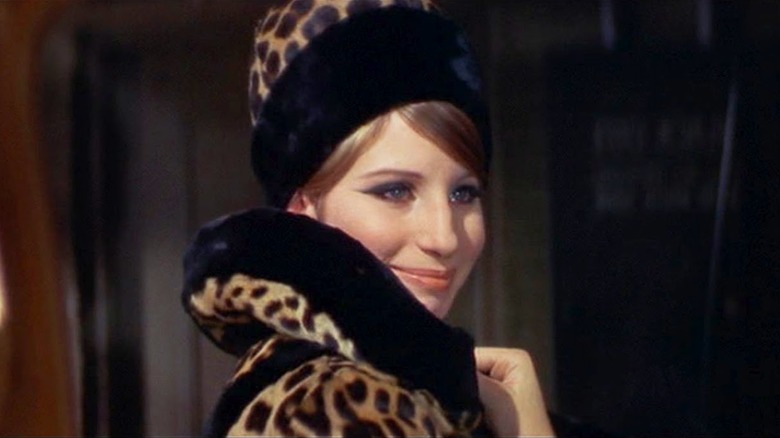 Barbara Streisand performing in Funny Girl