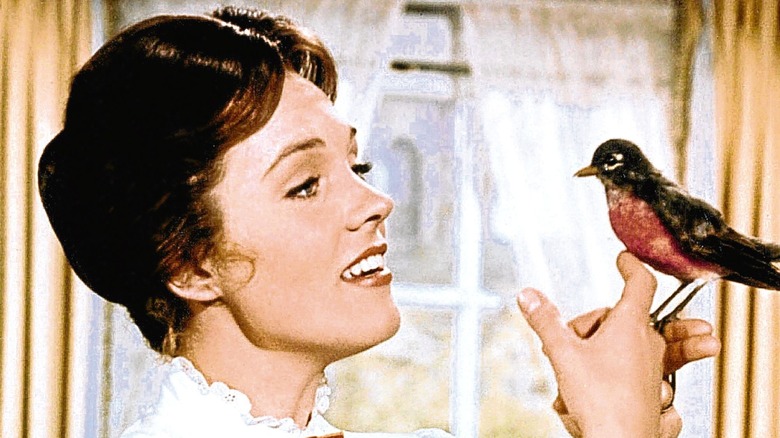 Julie Andrews in the Disney "Mary Poppins" film