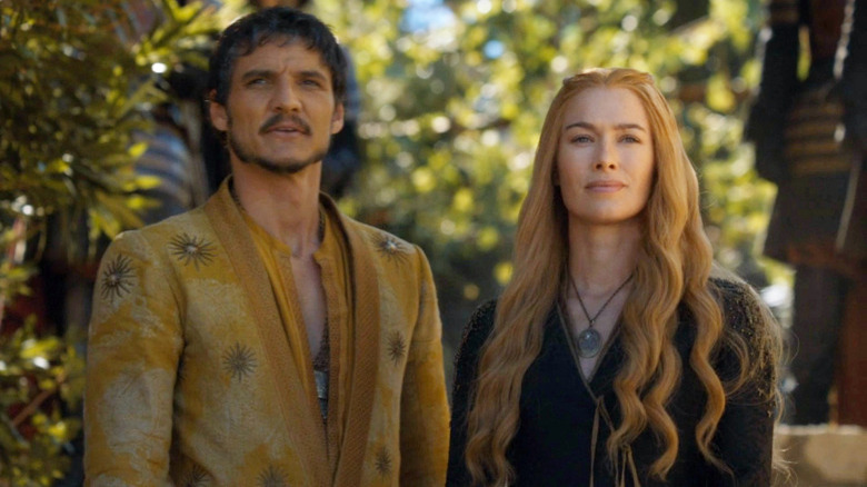 Pedro Pascal and Lena Headey in Game of Thrones season 4