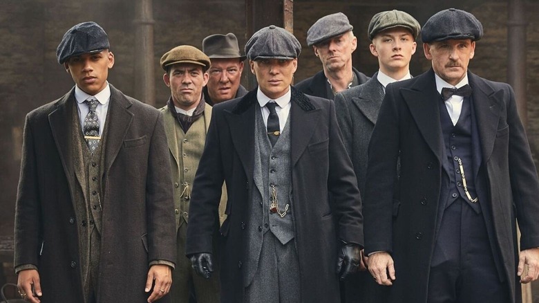 The Shelby family in Peaky Blinders