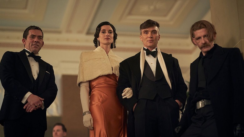 The Shelby family in Peaky Blinders