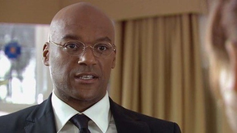 Colin Salmon as Doctor Moon in Silence of the Library