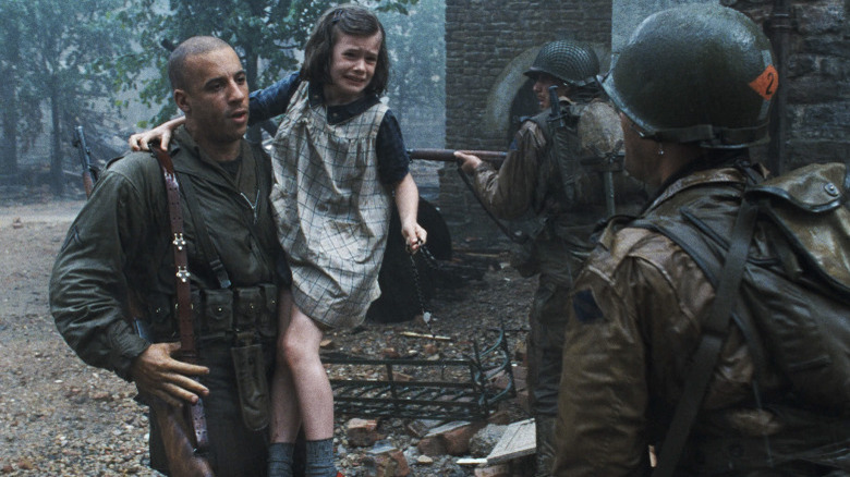 Vin Diesel in Saving Private Ryan