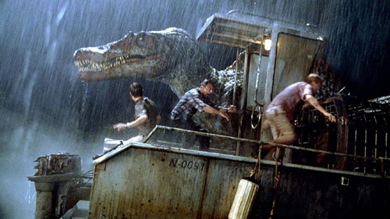 The Spinosaurus in Jurassic Park 3