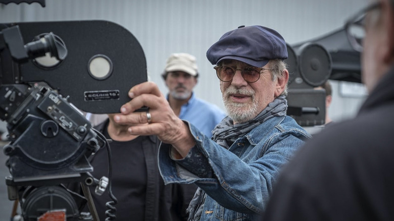 Spielberg behind the scenes of The Post