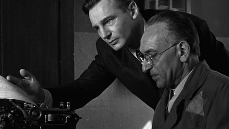 Liam Neeson and Ben Kingsley in Schindler's List