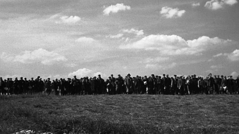 A still from Schindler's List