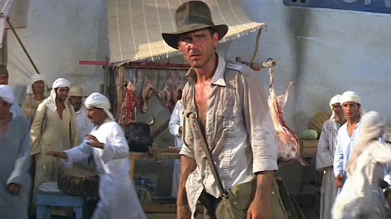 Harrison Ford in Raiders of the Lost Ark (1981)