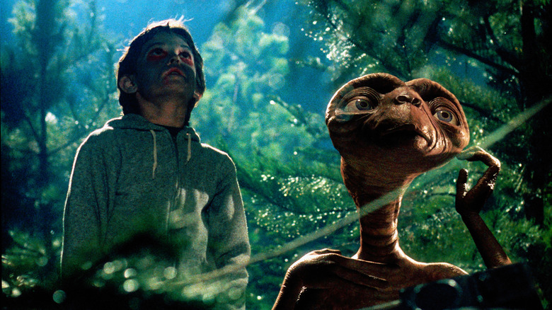 Elliott and E.T. the Extra-Terrestrial