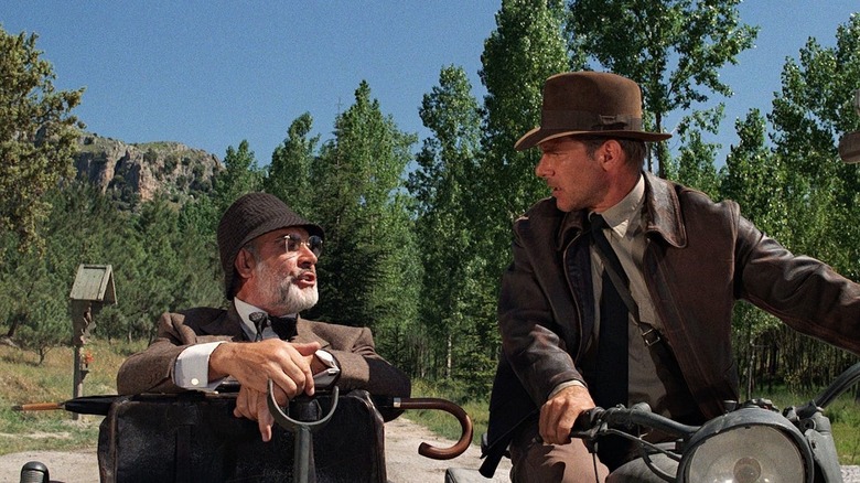 Indiana Jones and the Last Crusade, Sean Connery, Harrison Ford