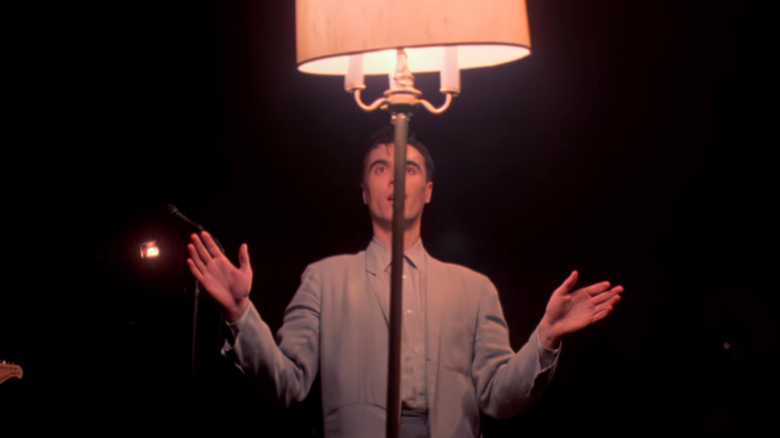 A lamp in Stop Making Sense