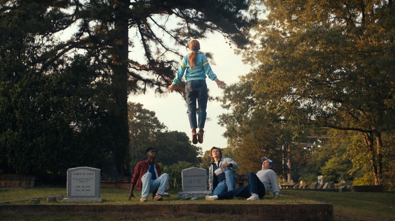 Max levitates over Billy's grave in Stranger Things Season 4