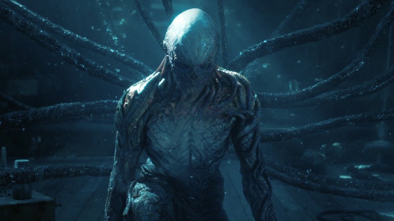 Vecna in Stranger Things looking evil