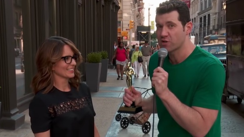 Tina Fey, Billy Eichner, Billy on the Street