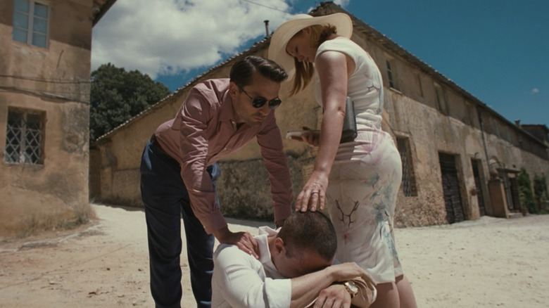 Jeremy Strong, Sarah Snook and Kieran Culkin