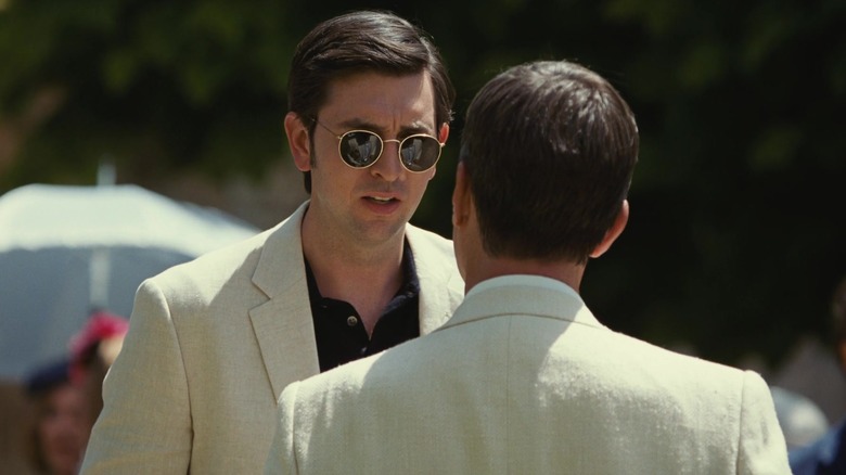 Nicholas Braun and Matthew MacFadyen in Succession