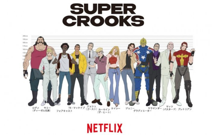 Super Crooks Anime First Look