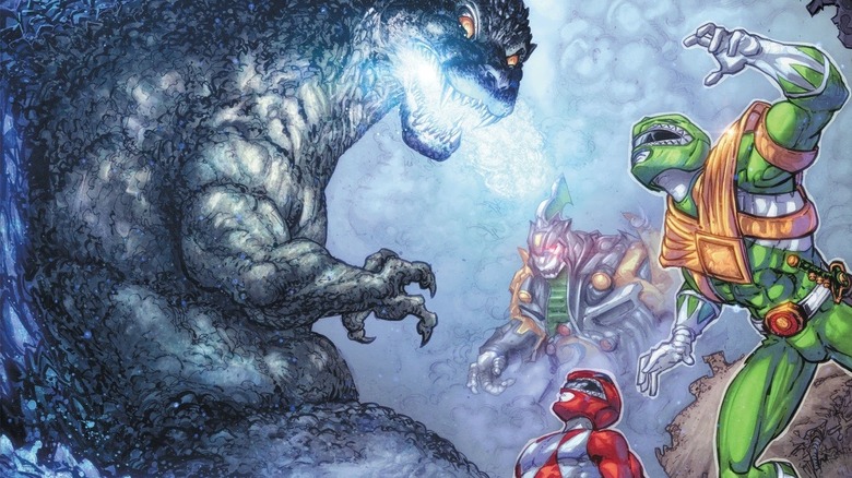 Godzilla vs Mighty Morphin Power Rangers