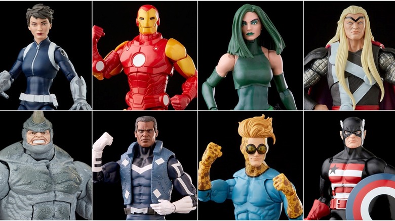 Marvel Comic Avengers figures