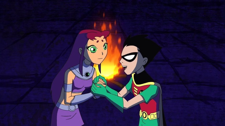 Teen Titans 2003 Roben and Starfire 