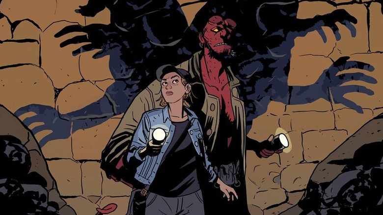 Hellboy in Love #3 cover art 