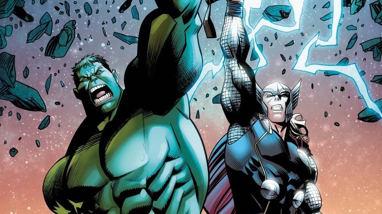 Hulk vs. Thor #1 cover art 