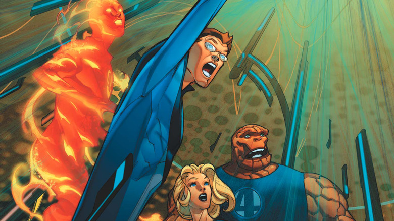 Fantastic Four Marvel Comics art