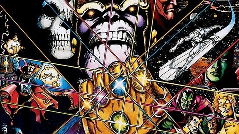 Infinity Gauntlet Comic Cover