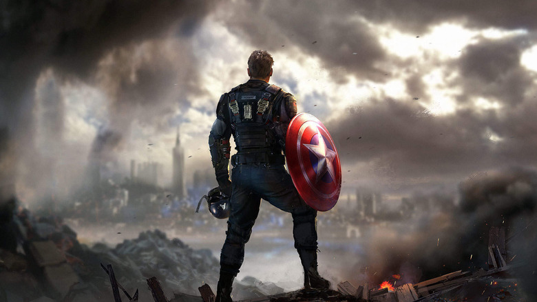 Marvel's Avengers video game Captain America 