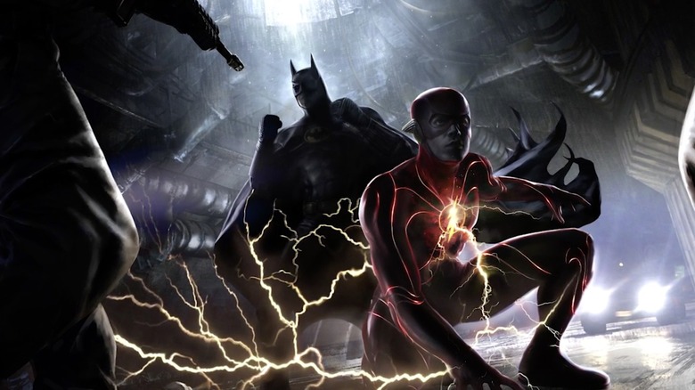 Flash movie Batman concept art 