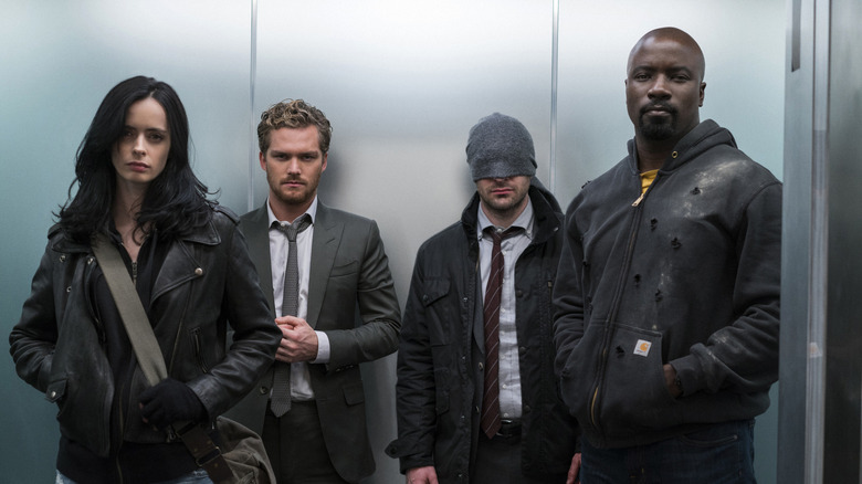 The Defenders elevator