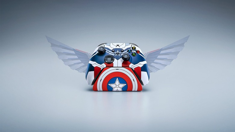 Captain America Winter Soldier Xbox controller 