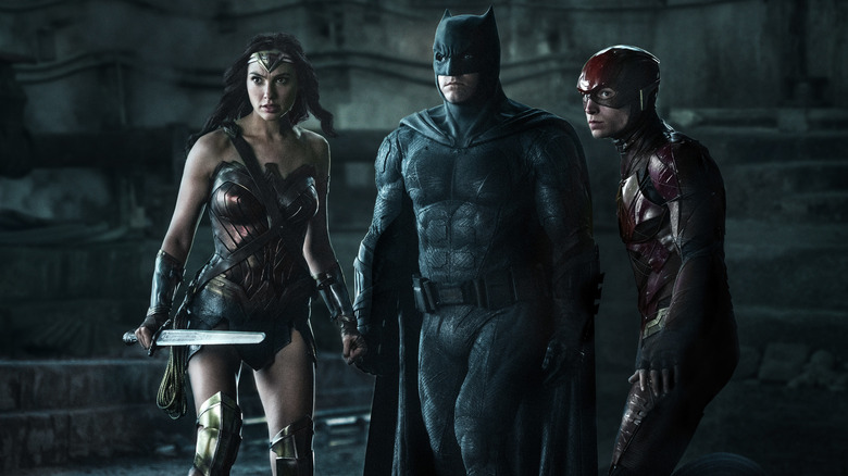 Justice League Batman, Wonder Woman, Flash 