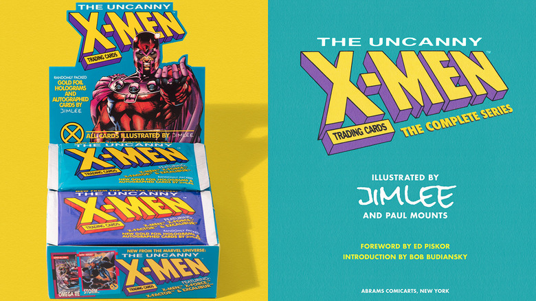 Uncanny X-Men trading cards hardcover